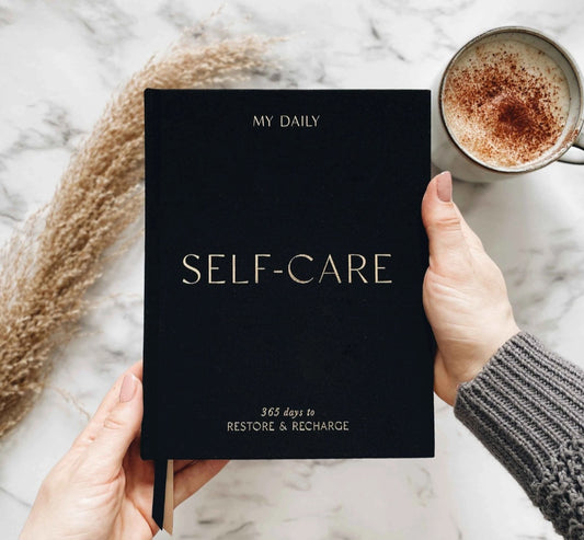 Self-Care Gratitude & Reflection Journal - Black
