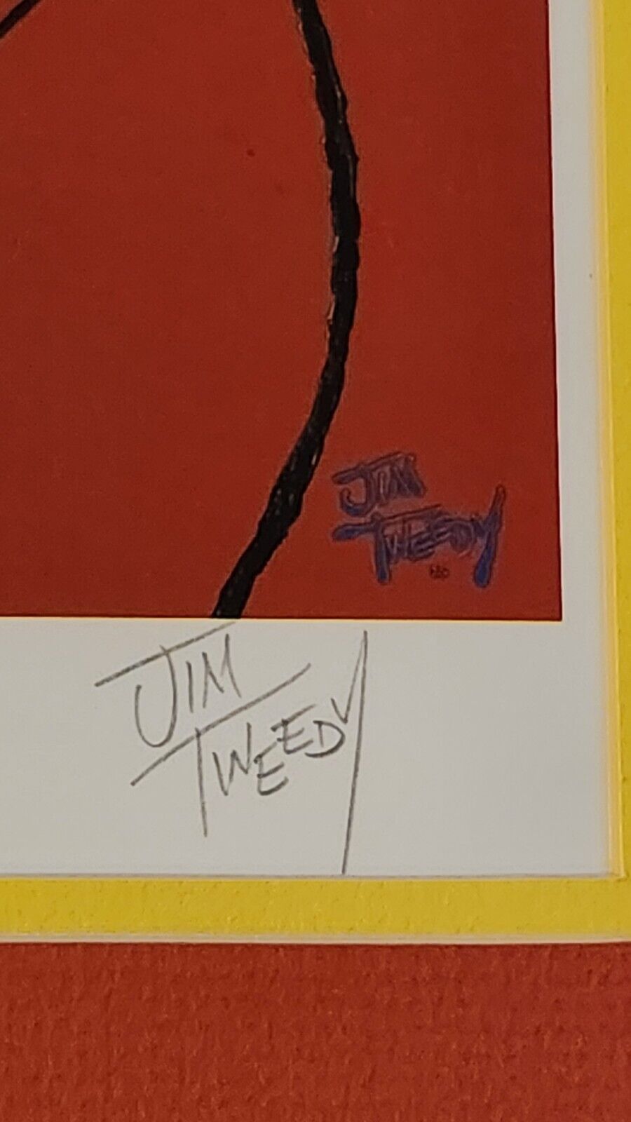 Jim Tweedy "Cat Nap" Print Signed By The Artist