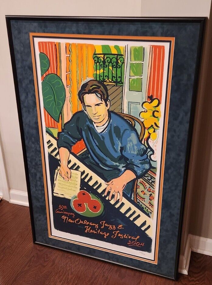 New Orleans 2004 Jazz Fest Limited Ed. Print Harry Conick Jr  (9,131/10,000)
