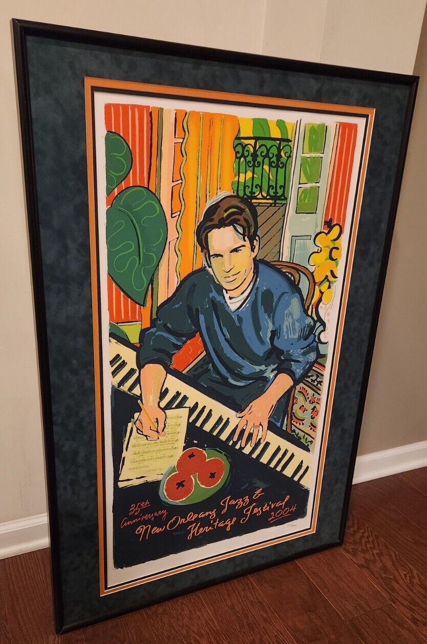 New Orleans 2004 Jazz Fest Limited Ed. Print Harry Conick Jr  (9,131/10,000)