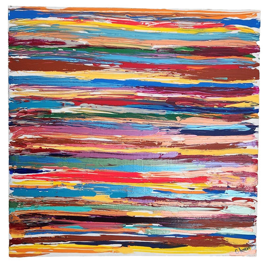 Original Artwork Signed Painting Titled "Serape"  Gallery Wrapped Canvas 24"...