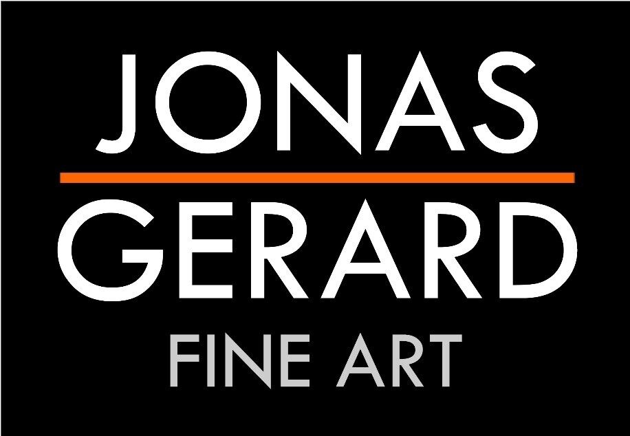 Jonas Gerard Fine Art Signed Print "Metro Heights V" 8x10 in Framed